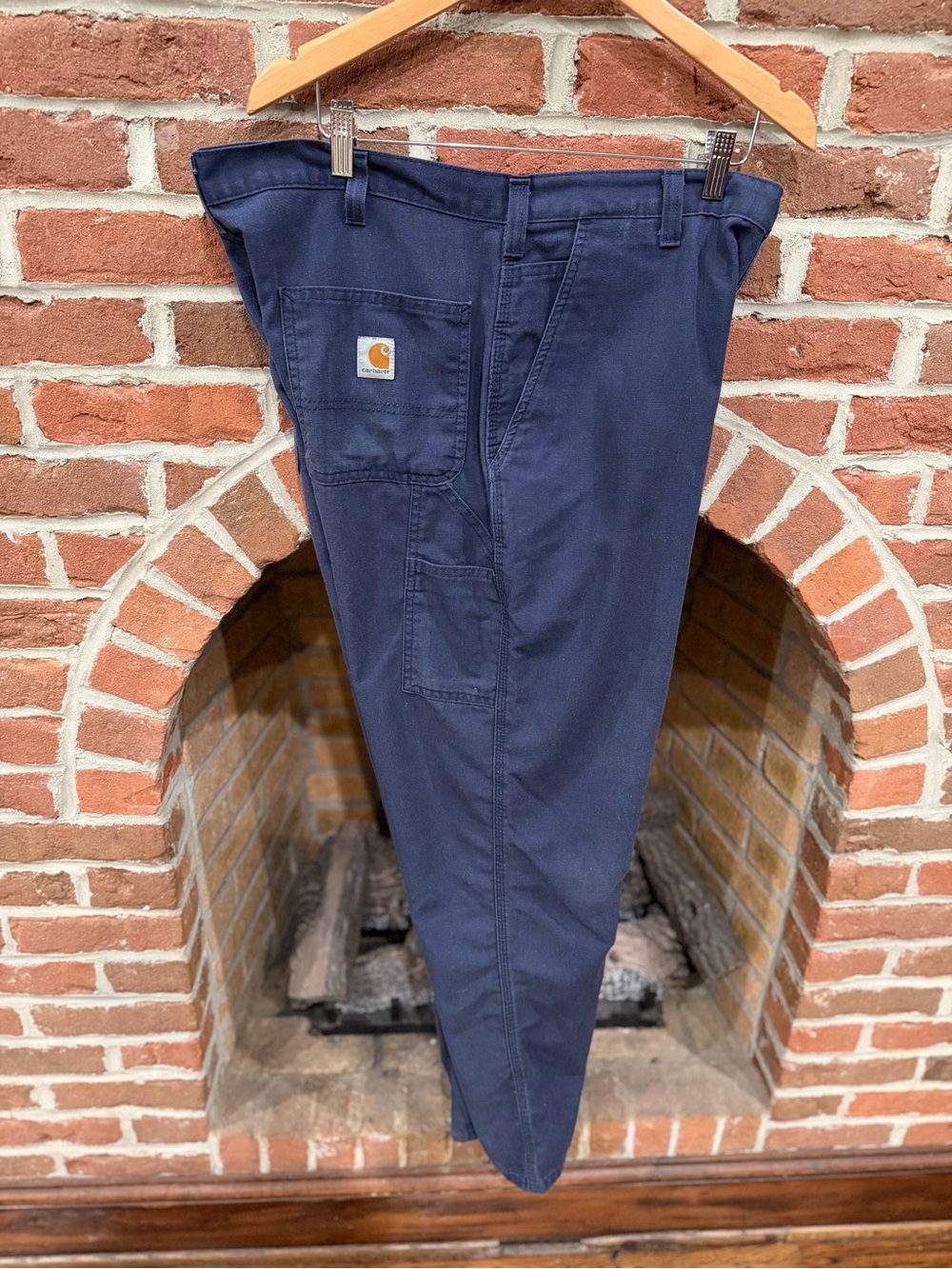 Carhartt Men's Dark Navy Cargo Work Pants